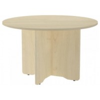 MESA DE REUNIONES REDONDA 120CM DE DIAMETRO. ALTURA 72CM. COLOR: PATA HAYA / TABLERO HAYA ROCADA 3006AA01V24 (Espera 4 dias)