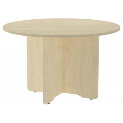 MESA DE REUNIONES REDONDA 120CM DE DIAMETRO. ALTURA 72CM. COLOR: PATA HAYA / TABLERO HAYA ROCADA 3006AA01V24 (Espera 4 dias)