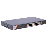 Hikvision DS-3E1526P-SI-24P2F Switch 24xG PoE 2xSF-82SX Hikvision DS-3E1526P-SI-24P2F Switch 24xG PoE 2xSF