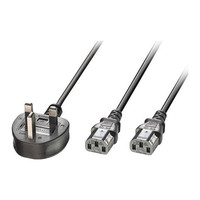 Lindy 30371 cable de transmisión Negro 2,5 m Acoplador C13 2 x (Espera 4 dias)-5SX Lindy 30371 cable de transmisión Negro 2,5 m Acoplador C13 2 x (Espera 4 dias)