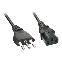 Lindy 30413 cable de transmisión Negro 2 m CEI 23-16 C13 acoplador (Espera 4 dias)-3SX Lindy 30413 cable de transmisión Negro 2 m CEI 23-16 C13 acoplador (Espera 4 dias)