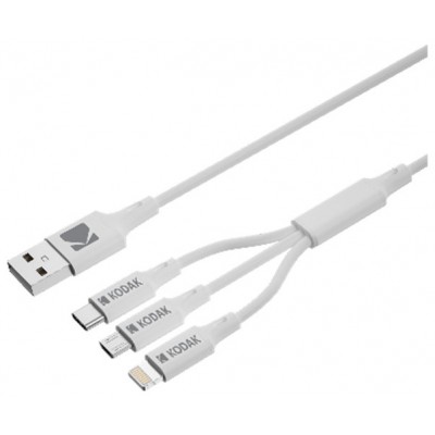 KODAK CABLE USB (Lightning / USB-C/ MICRO-USB)