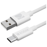 CABLE USB-A A USB-C 1M KODAK 30425965 COLOR BLANCO