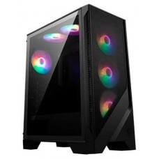 MSI MAG FORGE 120A AIRFLOW carcasa de ordenador Midi Tower Negro, Transparente (Espera 4 dias)