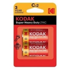 PILAS C LR14 KODAK EXTRA HEAVY DUTY ZINC PACK 2-SX0 PILAS C LR14 KODAK EXTRA HEAVY DUTY ZINC PACK 2