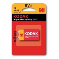 PILAS 9V KODAK EXTRA HEAVY DUTY ZINC 9V 1 UNIDAD 250-SX0 PILAS 9V KODAK EXTRA HEAVY DUTY ZINC 9V 1 UNIDAD 250