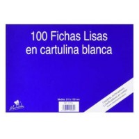 100 FICHAS DE CARTULINA LISA (215X160 MM) Nº. 5 MARIOLA 3115L (Espera 4 dias)