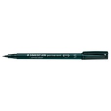 MARCADOR LUMOCOLOR PERMANENTE PUNTA SUPERFINA 0,4MM. NEGRO STAEDTLER 313-9 (MIN10) (Espera 4 dias)