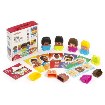 JUEGO EMOTIBLOCKS 6 PERSONAJES MINILAND 32350 (Espera 4 dias)