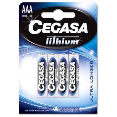 CEGASA PILA LITIO FR03 AAA BL4