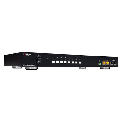 Lindy 32623 unidad de distribuci&oacute;n de energ&iacute;a (PDU) 8 salidas AC 1U Negro (Espera 4 dias)