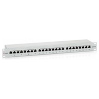 PATCH PANEL 24 PUERTOS PREMIUM CATEGORIA 6 APANTALLADO