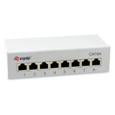 PATCH PANEL DE SOBREMESA EQUIP CAT.6A APANTALLADO 8