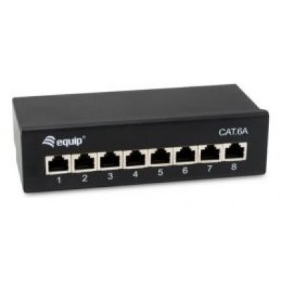PATCH PANEL DE SOBREMESA EQUIP CAT.6A APANTALLADO 8