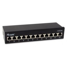 PATCH PANEL DE SOBREMESA EQUIP CAT.6A APANTALLADO 12