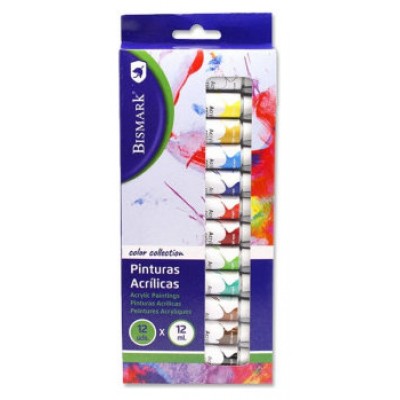 Bismark 327025 pintura acrílica 12 ml Multi Tubo (Espera 4 dias)