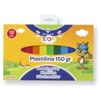 PLASTILINA 12 COLORES BARRITAS 12,5 GRS UD BISMARK 327751 (Espera 4 dias)