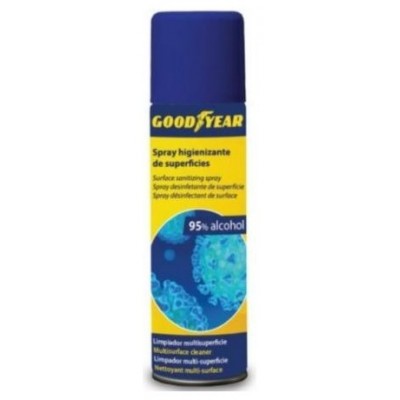 GOODYEAR SPRAY HIGIENIZANTE DE SUPERFICIES ALCOHOLICO. 500ml.