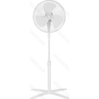 VENTILADOR DE PIE 40W BLANCO AIGOSTAR (Espera 4 dias)-5SX VENTILADOR DE PIE 40W BLANCO AIGOSTAR (Espera 4 dias)