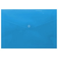 SOBRE PORTADOCUMENTOS CON VELCRO A4 AZUL POLIPROPILENO INGRAF 332731 (Espera 4 dias)