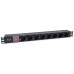 REGLETA ALIMENTACION RACK 19" 1U 8 TOMAS