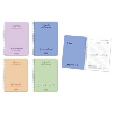 AGENDA ESCOLAR 2025-2026 POSITIVE 4º 2DIA PAGINA TAPA CARTON INGRAF 333357 (Espera 4 dias)