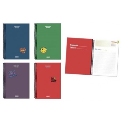 AGENDA ESCOLAR 2025-2026 GOOD DAYS 8º DIA PAGINA TAPA CARTON INGRAF 333358 (Espera 4 dias)