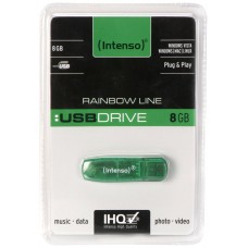 Intenso 3502460 Lápiz USB 2.0 Rainbow 8GB Verde