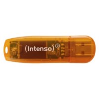 Intenso 3502490 Lápiz USB 2.0 Rainbow 64GB Naranja