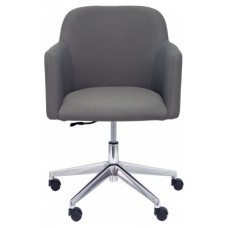 PIQUERAS Y CRESPO NOWY STYL Sillon Athena giratorio tapizado era gris