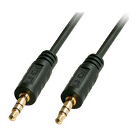 Lindy 35643 cable de audio 3 m 3,5mm Negro (Espera 4 dias)