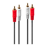 Lindy 35660 cable de audio 1 m 2 x RCA Rojo, Blanco (Espera 4 dias)