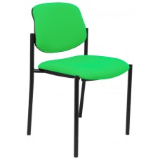 PIQUERAS Y CRESPO NOWY STYL Silla fija Styl bali pistacho chasis negro
