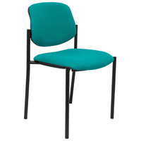 PIQUERAS Y CRESPO NOWY STYL Silla fija Styl bali turquesa chasis negro-19SX PIQUERAS Y CRESPO NOWY STYL Silla fija Styl bali turquesa chasis negro