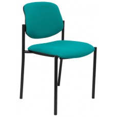 PIQUERAS Y CRESPO NOWY STYL Silla fija Styl bali turquesa chasis negro