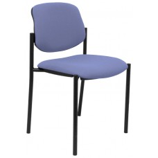 PIQUERAS Y CRESPO NOWY STYL Silla fija Styl bali azul claro chasis negro
