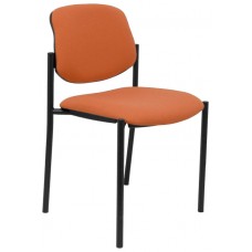 PIQUERAS Y CRESPO NOWY STYL Silla fija Styl bali marron chasis negro