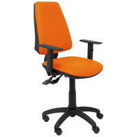 PIQUERAS Y CRESPO Silla Elche S similpiel naranja brazos regulables-27SX PIQUERAS Y CRESPO Silla Elche S similpiel naranja brazos regulables