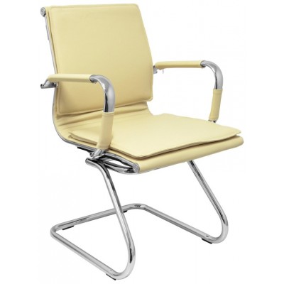 SILLÓN YESTE CONFIDENTE PATÍN SIMILPIEL CREMA PIQUERAS Y CRESPO 256CPCR (Espera 4 dias)