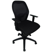 PIQUERAS Y CRESPO Silla Jorquera malla negra asiento bali negro con traslack-47SX PIQUERAS Y CRESPO Silla Jorquera malla negra asiento bali negro con traslack