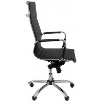 SILLÓN MADROÑO SIMILPIEL NEGRO PIQUERAS Y CRESPO 257DBNE (Espera 4 dias)