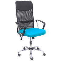 PIQUERAS Y CRESPO Silla Gontar respaldo malla negro asiento turquesa ¡Ultimas unidades!!-6,432SX PIQUERAS Y CRESPO Silla Gontar respaldo malla negro asiento turquesa ¡Ultimas unidades!!