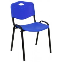 PIQUERAS Y CRESPO NOWY STYL Pack 2 sillas Iso plastic PVC azul