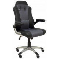 PIQUERAS Y CRESPO FOROL Silla gaming Talave similpiel negro y gris