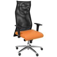 PIQUERAS Y CRESPO Sillon Sahuco similpiel naranja