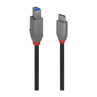 Lindy 36666 cable USB USB 3.2 Gen 1 (3.1 Gen 1) 1 m USB C USB B Negro (Espera 4 dias)