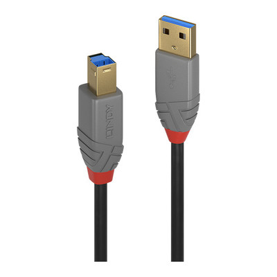 Lindy 36744 cable USB USB 3.2 Gen 1 (3.1 Gen 1) 5 m USB A USB B Negro (Espera 4 dias)