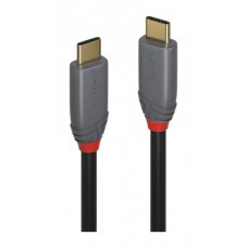 Lindy 36900 cable USB 0,5 m USB C Negro, Gris (Espera 4 dias)