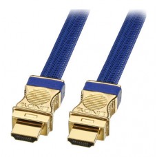 Lindy 0.5m Gold HDMI Cable cable HDMI 0,5 m HDMI tipo A (Estándar) Azul (Espera 4 dias)-SX4 Lindy 0.5m Gold HDMI Cable cable HDMI 0,5 m HDMI tipo A (Estándar) Azul (Espera 4 dias)