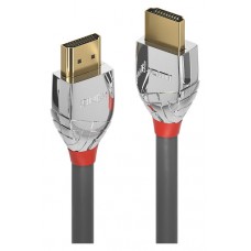 Lindy 37874 cable HDMI 5 m HDMI tipo A (Est&aacute;ndar) Gris, Plata (Espera 4 dias)